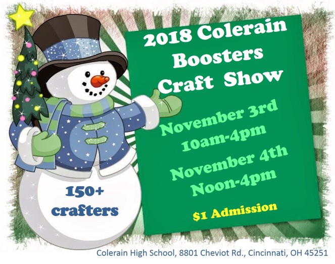 2018 Craft Show Flyer